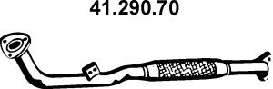 EBERSPÄCHER 41.290.70 išleidimo kolektorius 
 Išmetimo sistema -> Išmetimo vamzdžiai
18210-SM4-A32, 18210-SM4-X02