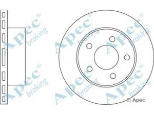 APEC braking DSK2025 stabdžių diskas 
 Dviratė transporto priemonės -> Stabdžių sistema -> Stabdžių diskai / priedai
5015965AA, 52005000, 52007710, 52008264
