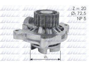 DOLZ A180 vandens siurblys 
 Aušinimo sistema -> Vandens siurblys/tarpiklis -> Vandens siurblys
046121004D, 046121004DV, 046121004DX