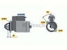 BOSCH 0 001 314 010 starteris
01178716, 117 8716, 29542019, 2954 2019