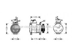 AVA QUALITY COOLING CRK074 kompresorius, oro kondicionierius 
 Oro kondicionavimas -> Kompresorius/dalys
4677040E