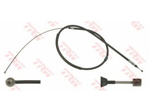 TRW GCH524 trosas, stovėjimo stabdys 
 Stabdžių sistema -> Valdymo svirtys/trosai
34406761097, 34406770603