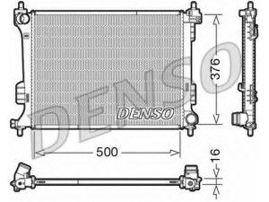 DENSO DRM41010 radiatorius, variklio aušinimas 
 Aušinimo sistema -> Radiatorius/alyvos aušintuvas -> Radiatorius/dalys
253101J000