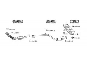 VENEPORTE 630265 išmetimo sistema 
 Išmetimo sistema -> Išmetimo sistema, visa