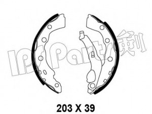 IPS Parts IBL-4500 stabdžių trinkelė 
 Stabdžių sistema -> Būgninis stabdys -> Stabdžių įdėklas/ trinkelė
MR249797, MR249798, MR465094