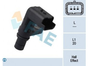 FAE 79040 jutiklis, skirstomojo veleno padėtis 
 Elektros įranga -> Jutikliai
13 62 7 566 052, 13 62 7 570 191