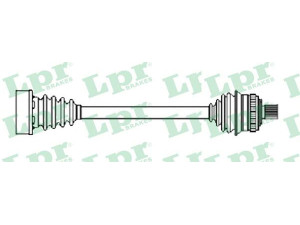 LPR DS52613 kardaninis velenas 
 Ratų pavara -> Kardaninis velenas
8N0407272E