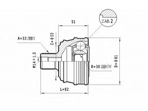 STATIM C.333 jungčių komplektas, kardaninis velenas 
 Ratų pavara -> Sujungimai/komplektas
893498099E