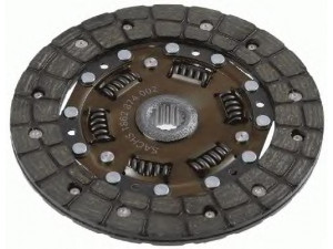 SACHS 1862 874 002 sankabos diskas 
 Sankaba/dalys -> Sankabos diskas
30100-01B00, 30100-01B02, 30100-01B10