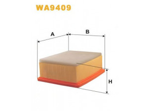 WIX FILTERS WA9409 oro filtras 
 Techninės priežiūros dalys -> Techninės priežiūros intervalai
1444CC, 1444CJ, 1444CK, 1444VQ