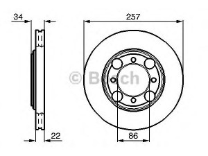 BOSCH 0 986 478 675 stabdžių diskas 
 Stabdžių sistema -> Diskinis stabdys -> Stabdžių diskas
51712 28300