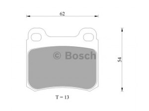 BOSCH 0 986 AB4 975 stabdžių trinkelių rinkinys, diskinis stabdys 
 Techninės priežiūros dalys -> Papildomas remontas
000 420 88 20, 000 420 90 20, 001 420 01 20