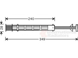 VAN WEZEL 3000D358 džiovintuvas, oro kondicionierius 
 Oro kondicionavimas -> Džiovintuvas
6398350547, A6398350547, 3C0898191