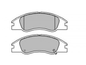 AISIN ASN-2237 stabdžių trinkelių rinkinys, diskinis stabdys
581012FA20