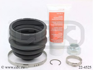 CDX 22-4525 gofruotoji membrana, kardaninis velenas 
 Ratų pavara -> Gofruotoji membrana