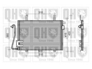 QUINTON HAZELL QCN377 kondensatorius, oro kondicionierius 
 Oro kondicionavimas -> Kondensatorius
77 00 301 253, 82 00 221 131, 82 00 708 128