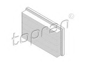 TOPRAN 501 664 oro filtras
1371 3 419 934, 3 419 934