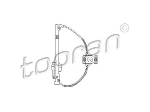 TOPRAN 103 593 lango pakėliklis 
 Vidaus įranga -> Elektrinis lango pakėliklis
3A0 839 401F