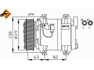 NRF 32211G kompresorius, oro kondicionierius 
 Oro kondicionavimas -> Kompresorius/dalys
30665339, 30742206, 30761388, 30780326