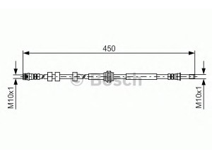 BOSCH 1 987 481 429 stabdžių žarnelė 
 Stabdžių sistema -> Stabdžių žarnelės
8K0 611 775 G, 8K0 611 775 G