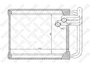 STELLOX 10-35147-SX šilumokaitis, salono šildymas 
 Šildymas / vėdinimas -> Šilumokaitis
971382L000, 971382L000