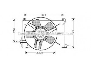 AVA QUALITY COOLING OL7502 ventiliatorius, radiatoriaus 
 Aušinimo sistema -> Oro aušinimas
1314521, 1341253, 1341258, 1341307