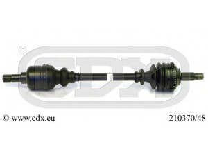 CDX 210370/48 kardaninis velenas 
 Ratų pavara -> Kardaninis velenas