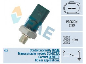 FAE 12891 alyvos slėgio jungiklis 
 Variklis -> Variklio elektra
059 919 081 D, 059 919 081 G