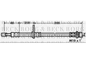 BORG & BECK BBH7362 stabdžių žarnelė 
 Stabdžių sistema -> Stabdžių žarnelės
01464S9A000