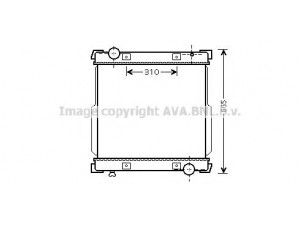AVA QUALITY COOLING IV2095 radiatorius, variklio aušinimas 
 Aušinimo sistema -> Radiatorius/alyvos aušintuvas -> Radiatorius/dalys
500361626, 504080547