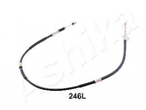 ASHIKA 131-02-246L trosas, stovėjimo stabdys 
 Stabdžių sistema -> Valdymo svirtys/trosai
4643029045
