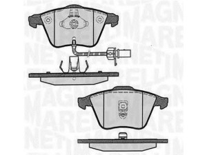 MAGNETI MARELLI 363916060607 stabdžių trinkelių rinkinys, diskinis stabdys 
 Techninės priežiūros dalys -> Papildomas remontas
4B0 698 151 AC, 4B0 698 151 AD