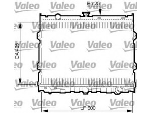 VALEO 734784 radiatorius, variklio aušinimas 
 Aušinimo sistema -> Radiatorius/alyvos aušintuvas -> Radiatorius/dalys
HQ172105, HR171501