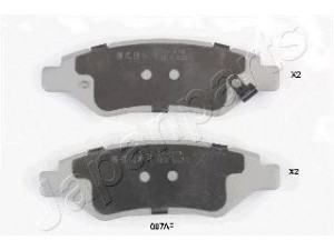 JAPANPARTS PP-007AF stabdžių trinkelių rinkinys, diskinis stabdys 
 Techninės priežiūros dalys -> Papildomas remontas
20876917, 92230273, 25814674