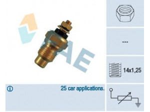 FAE 30260 siuntimo blokas, aušinimo skysčio temperatūra 
 Elektros įranga -> Jutikliai
79.102.455.50, 79.102.475.07, 7910247507