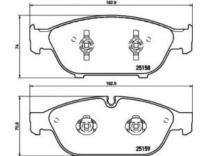 HELLA PAGID 8DB 355 016-031 stabdžių trinkelių rinkinys, diskinis stabdys 
 Techninės priežiūros dalys -> Papildomas remontas
4G0698151G, 4G0698151M, 4H0698151G