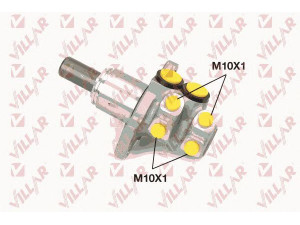 VILLAR 621.2830 pagrindinis cilindras, stabdžiai 
 Stabdžių sistema -> Pagrindinis stabdžių cilindras
77364498, 9948551