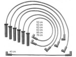 BERU ZEF1299 uždegimo laido komplektas
8-12073-926