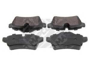 MAPCO 6885 stabdžių trinkelių rinkinys, diskinis stabdys 
 Techninės priežiūros dalys -> Papildomas remontas
6778327, 34216772894, 34216778325