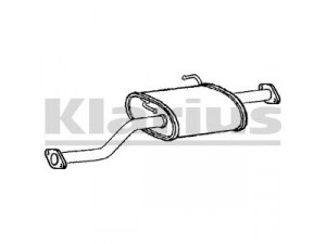 KLARIUS 231050 vidurinis duslintuvas 
 Išmetimo sistema -> Duslintuvas
286503A820