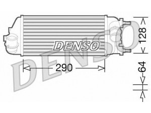 DENSO DIT09115 tarpinis suslėgto oro aušintuvas, kompresorius 
 Variklis -> Oro tiekimas -> Įkrovos agregatas (turbo/superįkrova) -> Tarpinis suslėgto oro aušintuvas
51930049