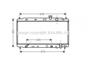 AVA QUALITY COOLING HD2174 radiatorius, variklio aušinimas
19010P72901