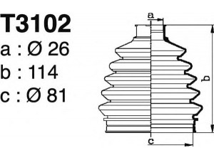 DEPA T3102 gofruotoji membrana, kardaninis velenas
1683600568