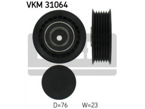 SKF VKM 31064 įtempiklio skriemulys, V formos rumbuotas diržas 
 Diržinė pavara -> V formos rumbuotas diržas/komplektas -> Įtempiklio skriemulys
074 145 278 D, 074 145 278 F, 074 145 278 D