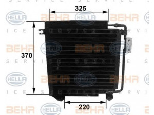 HELLA 8FC 351 038-271 kondensatorius, oro kondicionierius 
 Oro kondicionavimas -> Kondensatorius
05 012 649 AA, 5 264 418