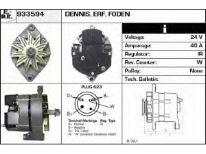 EDR 933594 kintamosios srovės generatorius
110643, 111295, 3297834R91