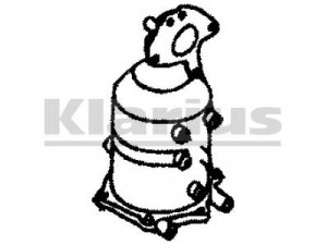 KLARIUS 322171 katalizatoriaus keitiklis 
 Išmetimo sistema -> Katalizatoriaus keitiklis
B08A0ES60A, B0HA0ES60A, B08A0ES60A