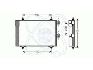 ELECTRO AUTO 30C0061 kondensatorius, oro kondicionierius 
 Oro kondicionavimas -> Kondensatorius
6455CN, 9645964780, E163366, 6455CN