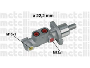 METELLI 05-0365 pagrindinis cilindras, stabdžiai 
 Stabdžių sistema -> Pagrindinis stabdžių cilindras
4601.J4, 4601.J4