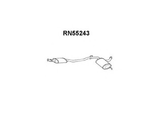 VENEPORTE RN55243 priekinis duslintuvas 
 Išmetimo sistema -> Duslintuvas
7700797173